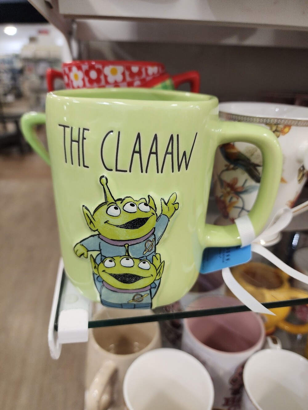Rae Dunn Green Toy Story Graphic Mug - The Claaaw